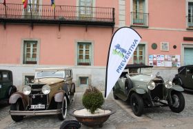 Coches Hispano-Suiza que participan del Rally